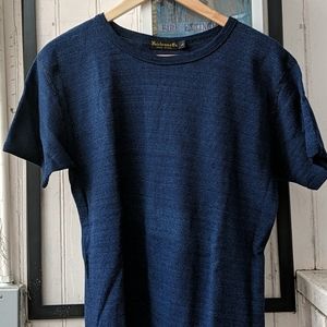 Heirloom & Co. Indigo-dyed T-Shirt, size L